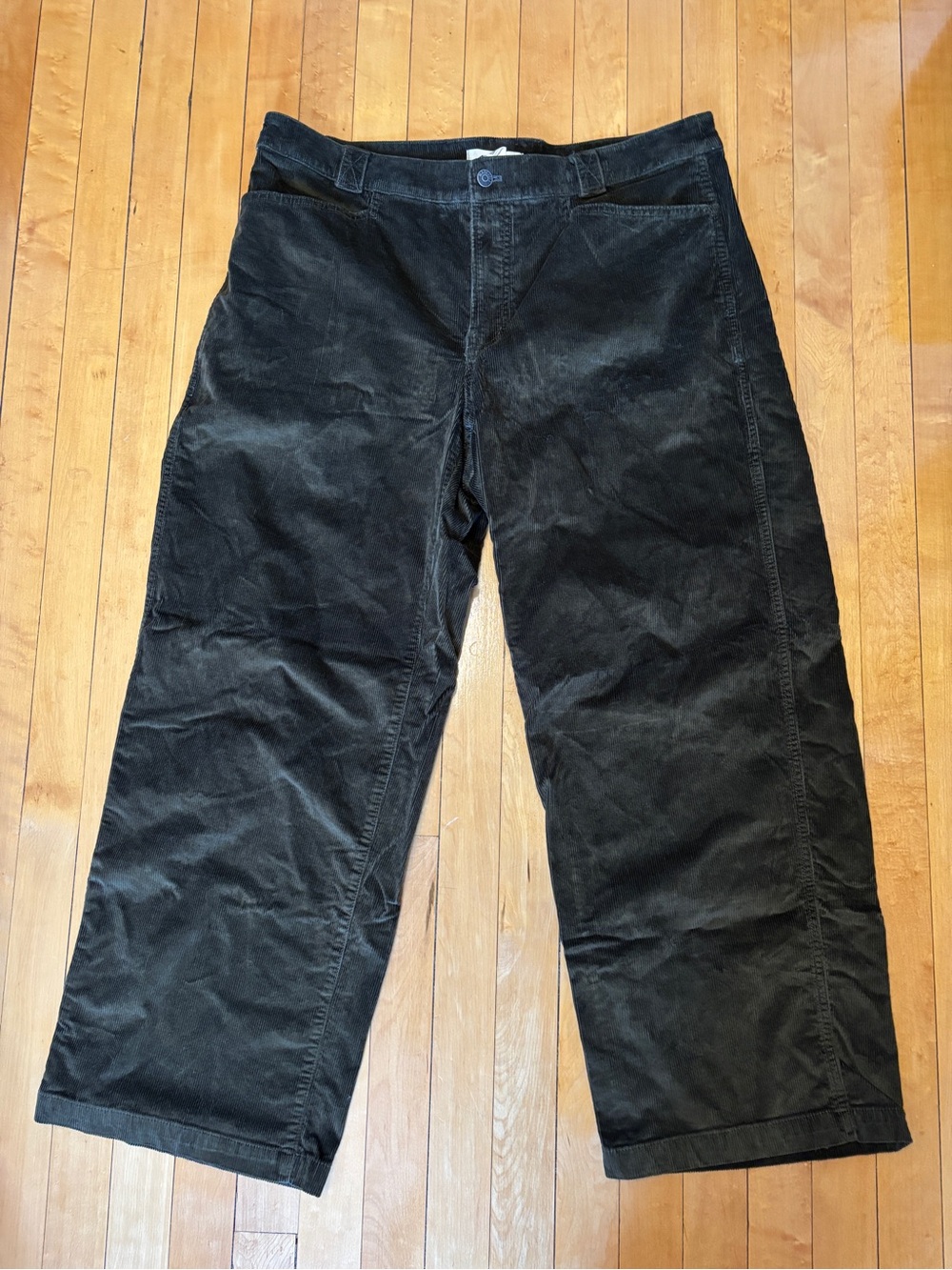 EUC Madewell Emmett Wide-Leg Corduroy Pants | Women’s Plus 16W